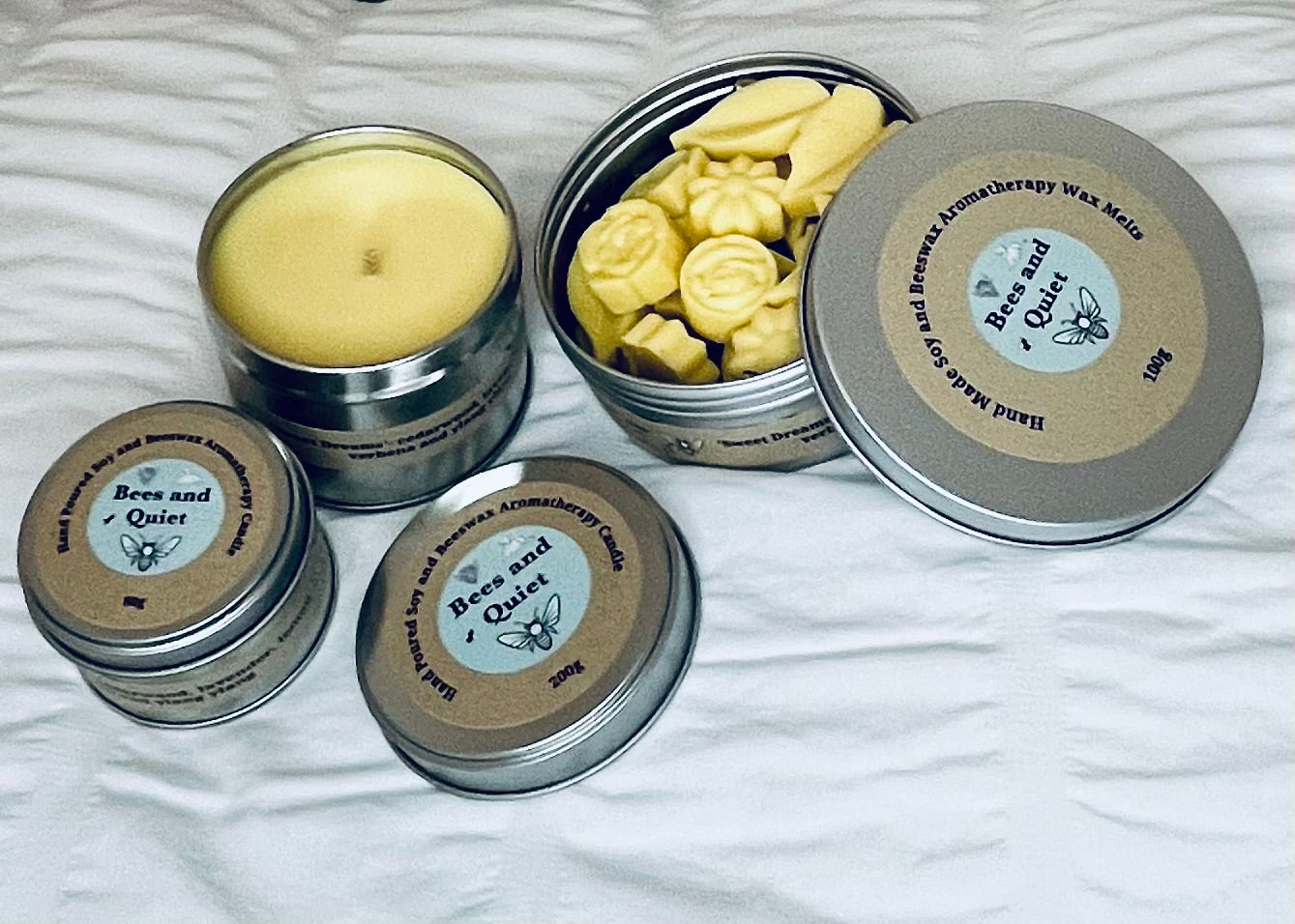 ‘Sweet Dreams’ Hand Poured Soy and Beeswax Wax Melts