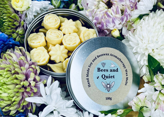 ‘Flowers’ Hand Poured Soy and Beeswax Wax Melts