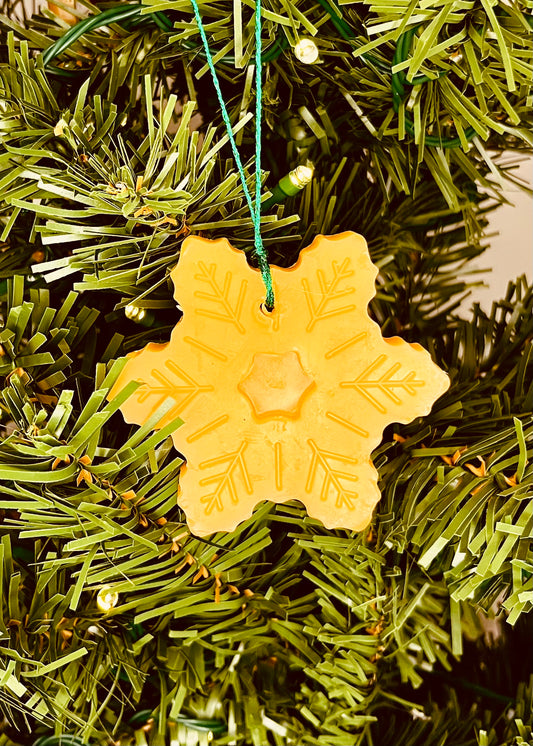 ‘Christmas Tree’ Beeswax Decoration
