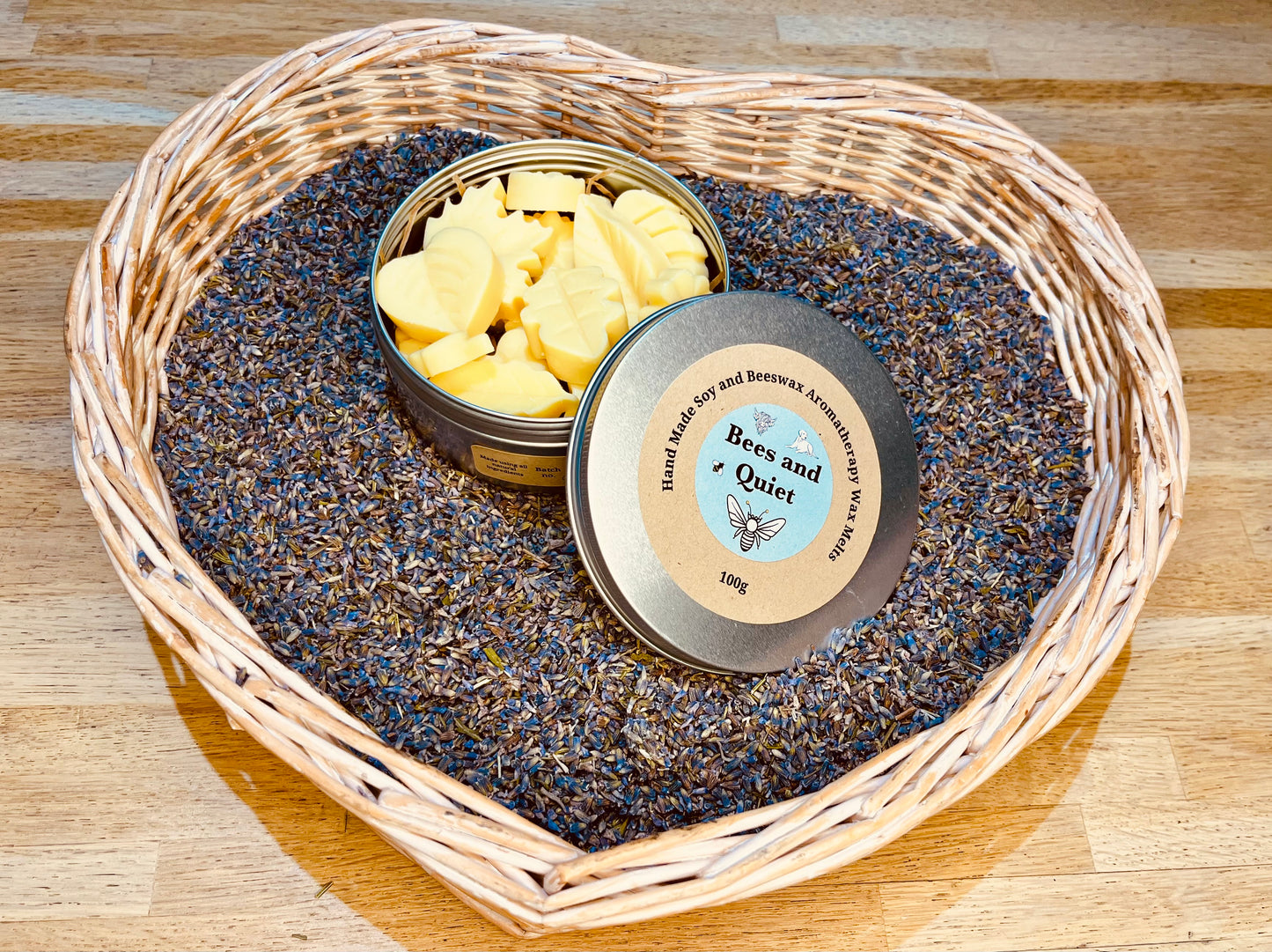 ‘Relax’ Hand Poured Soy and Beeswax Wax Melts