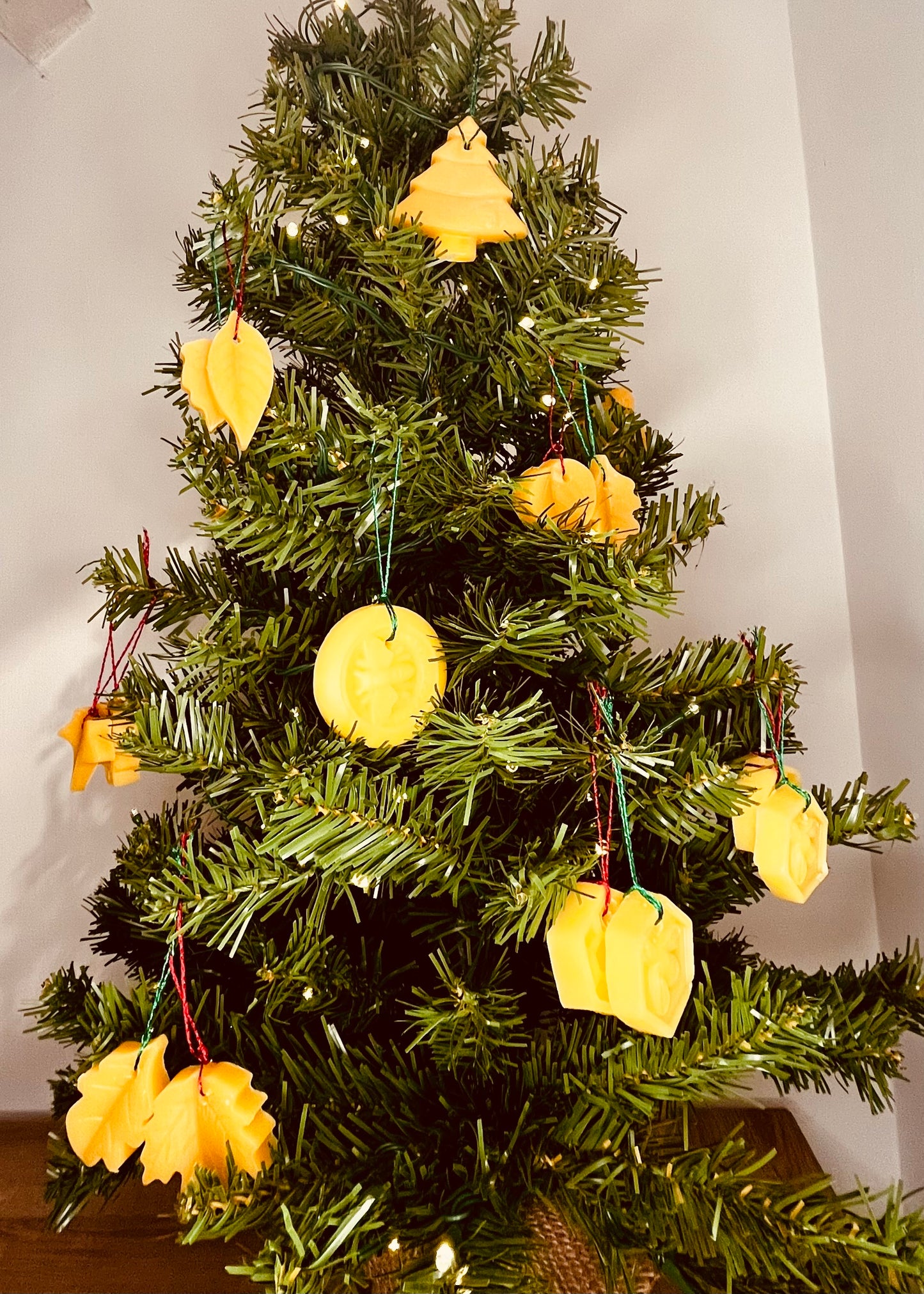 ‘Christmas Tree’ Beeswax Decoration