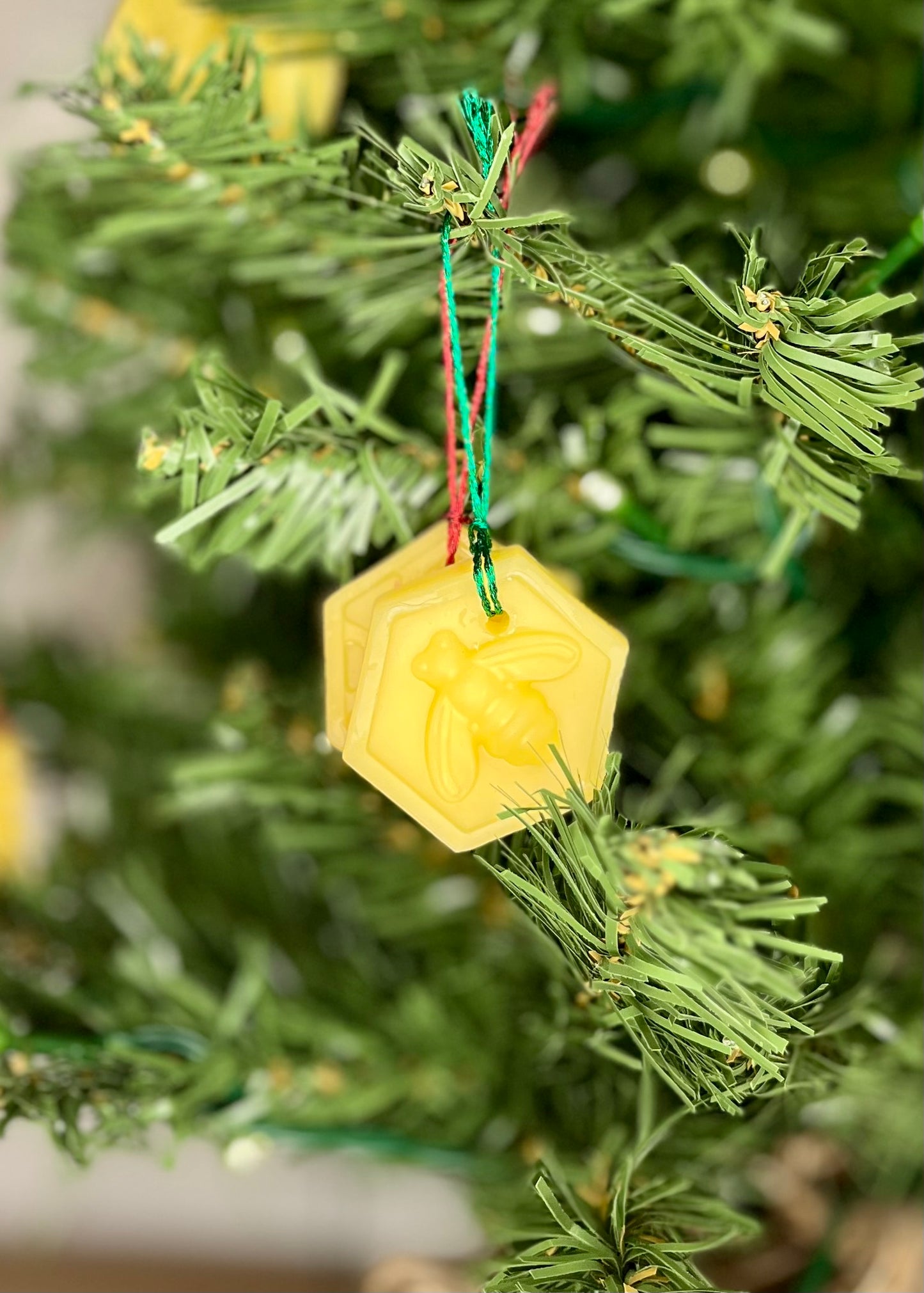 ‘Christmas Tree’ Beeswax Decoration