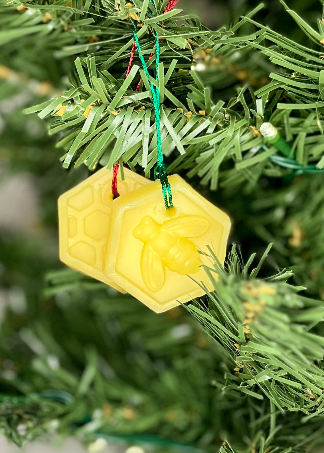 ‘Christmas Tree’ Beeswax Decoration