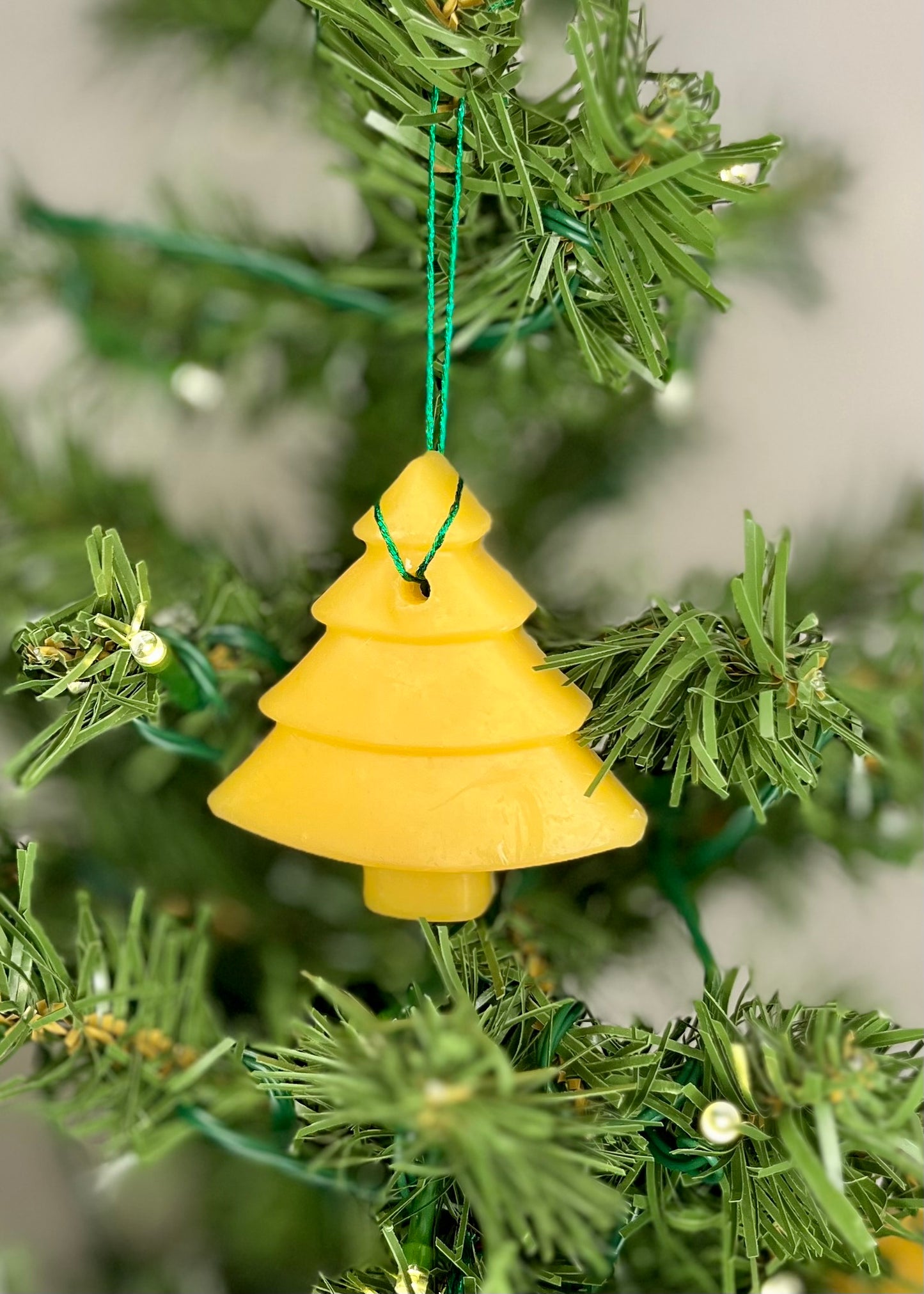 ‘Christmas Tree’ Beeswax Decoration