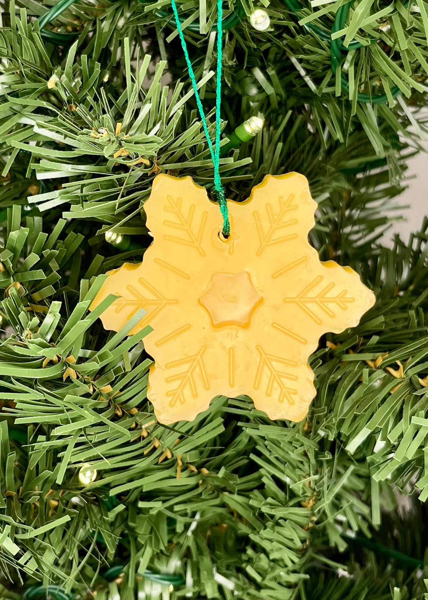 ‘Christmas Tree’ Beeswax Decoration