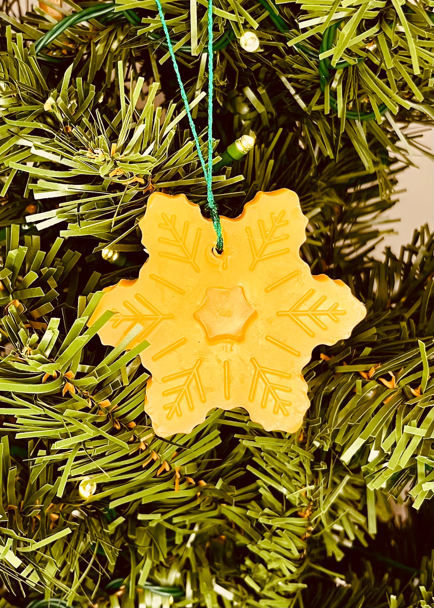 ‘Christmas Tree’ Beeswax Decoration
