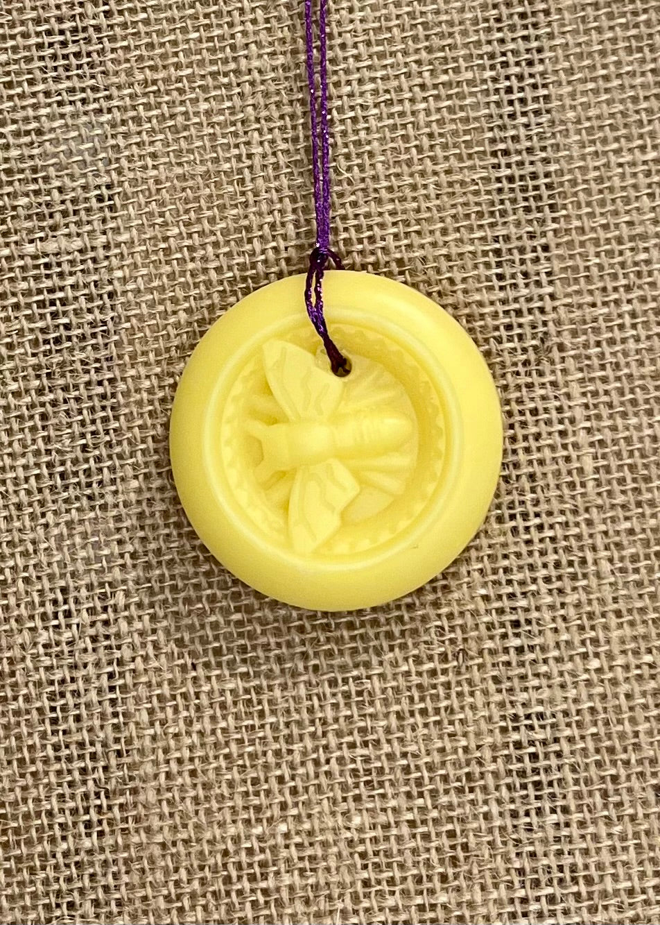 ‘Lavender’ Beeswax Decoration