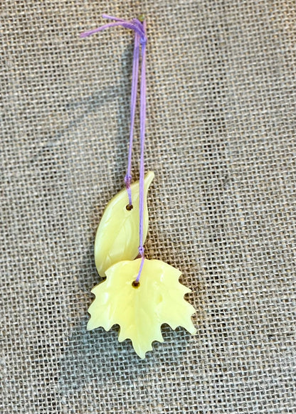 ‘Lavender’ Beeswax Decoration