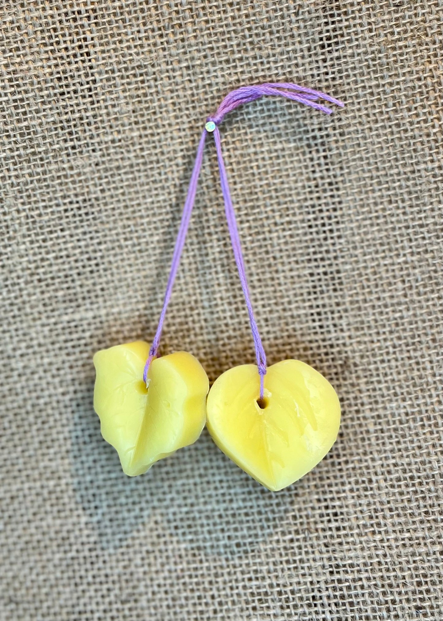 ‘Lavender’ Beeswax Decoration