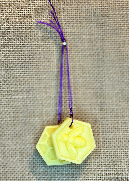 ‘Lavender’ Beeswax Decoration