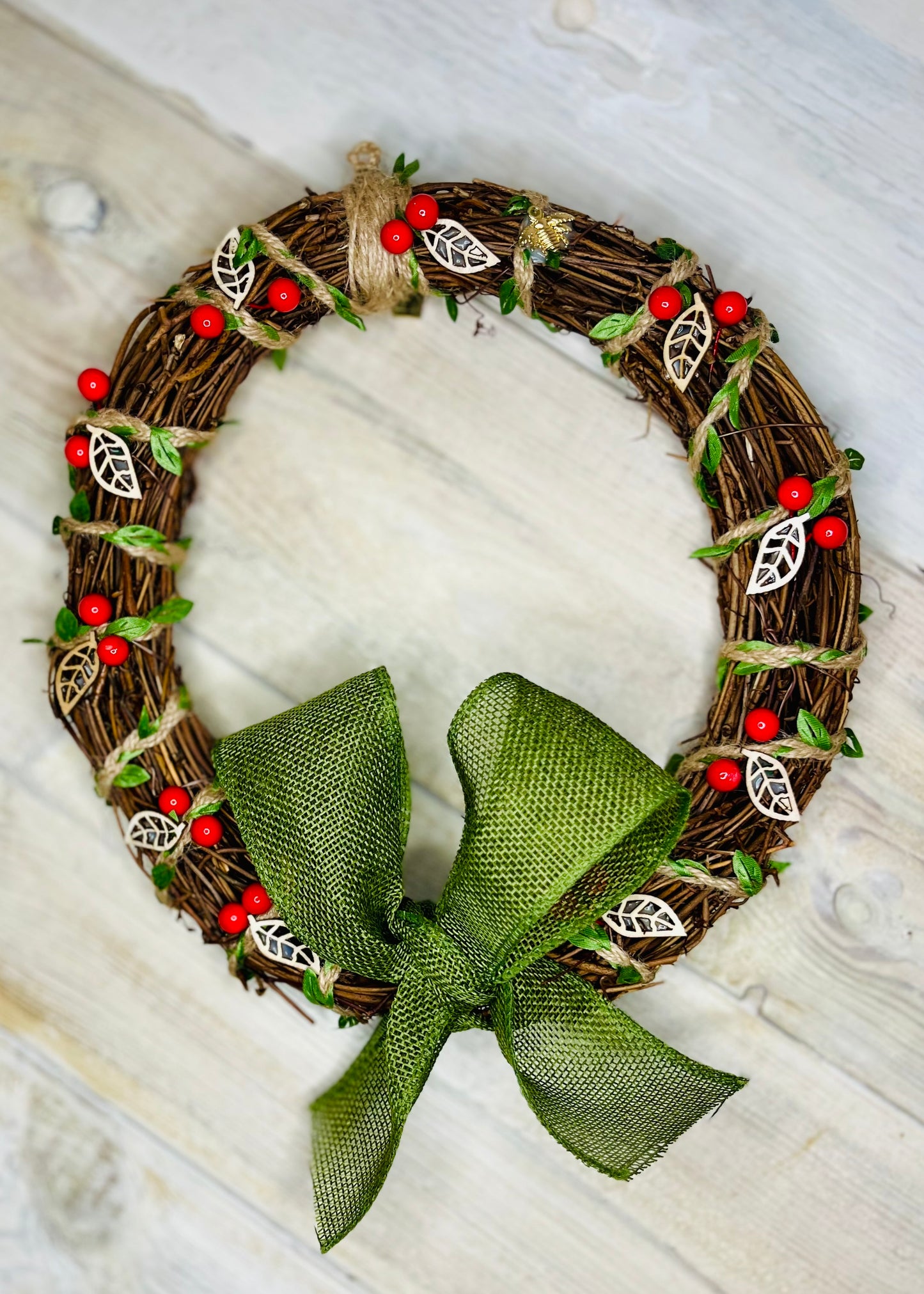 Rustic Christmas Wreath