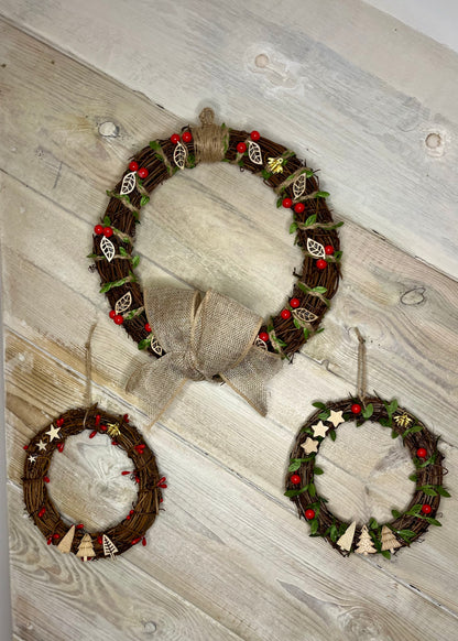 Rustic Christmas Wreath